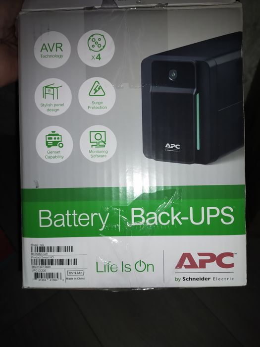 Джерело безперебійного живлення APC Back-UPS 750VA