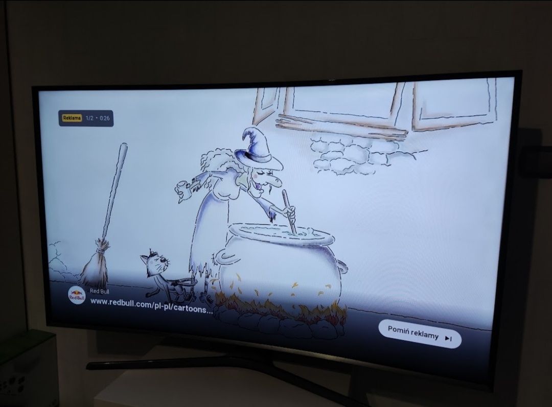 Samsung 50" CURVED Smart TV Zakrzywiony 800Hz Full HD Netflix Telewizo