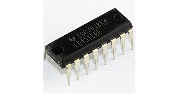 Circuitos integrados CD4510BE | CD4511BE | CD4518BE