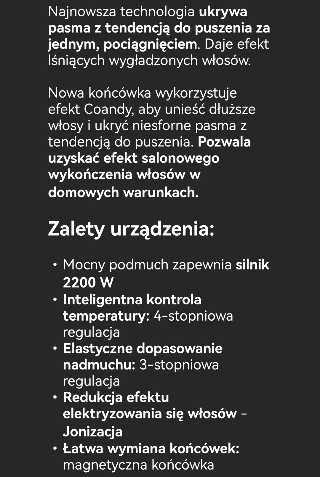 Cyfrowa suszarka do wlosow Super Sonic tunelowa
