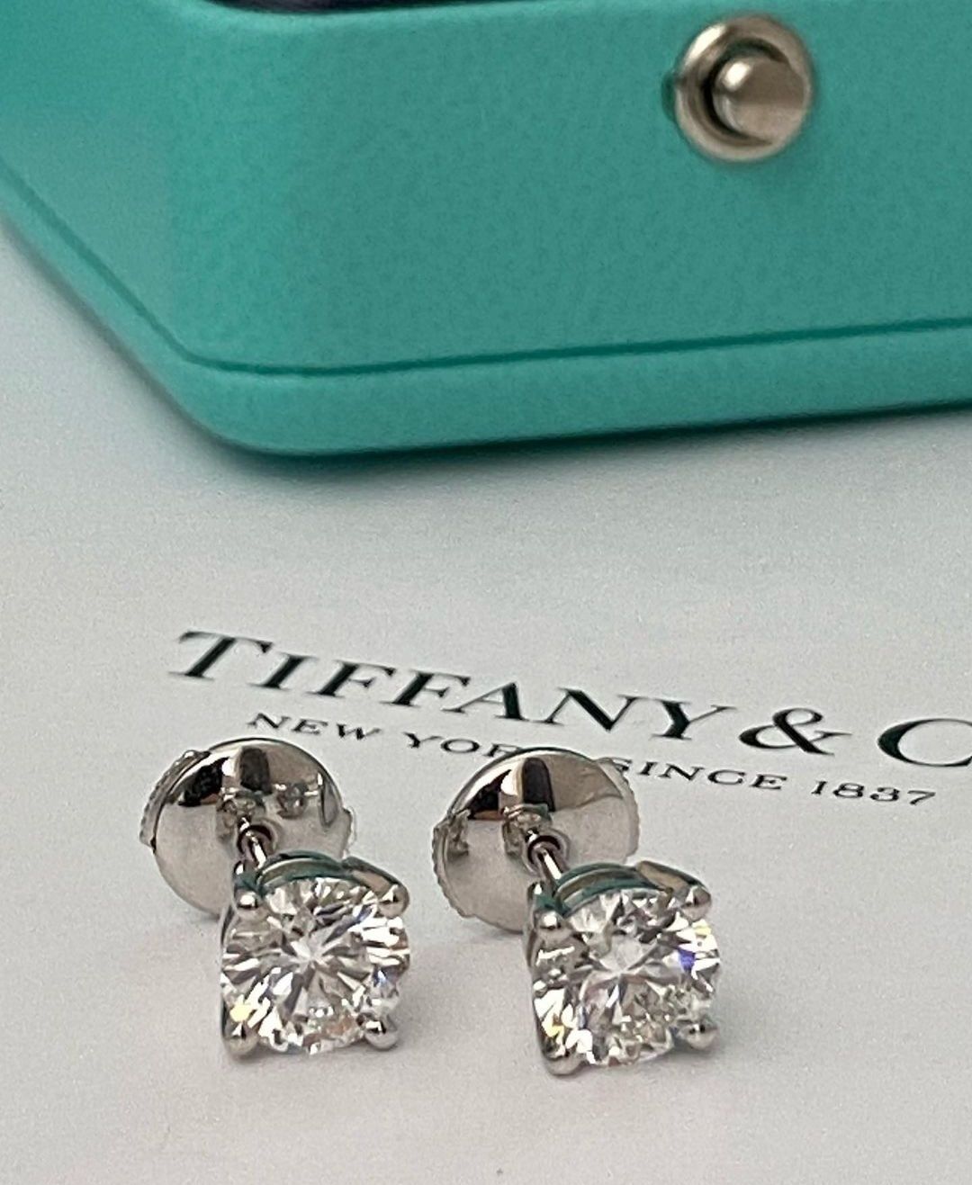 Серьги с бриллиантами 2,17 ct.