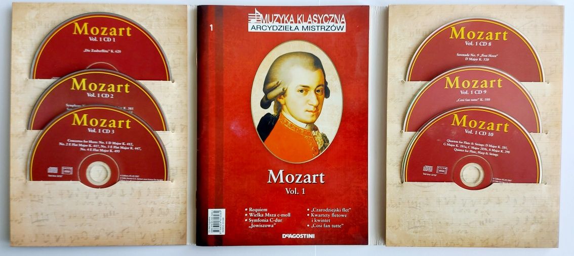 Mozart Vol. 1 Epoka Klasycyzmu 10CD 2007r