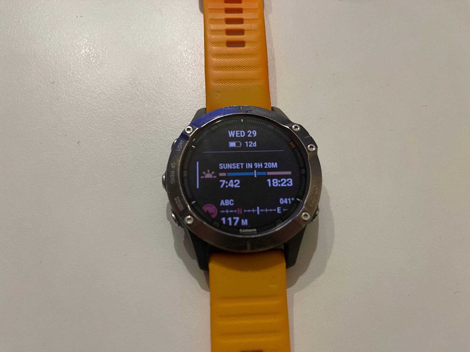 Garmin fenix 6 Pro and Sapphire