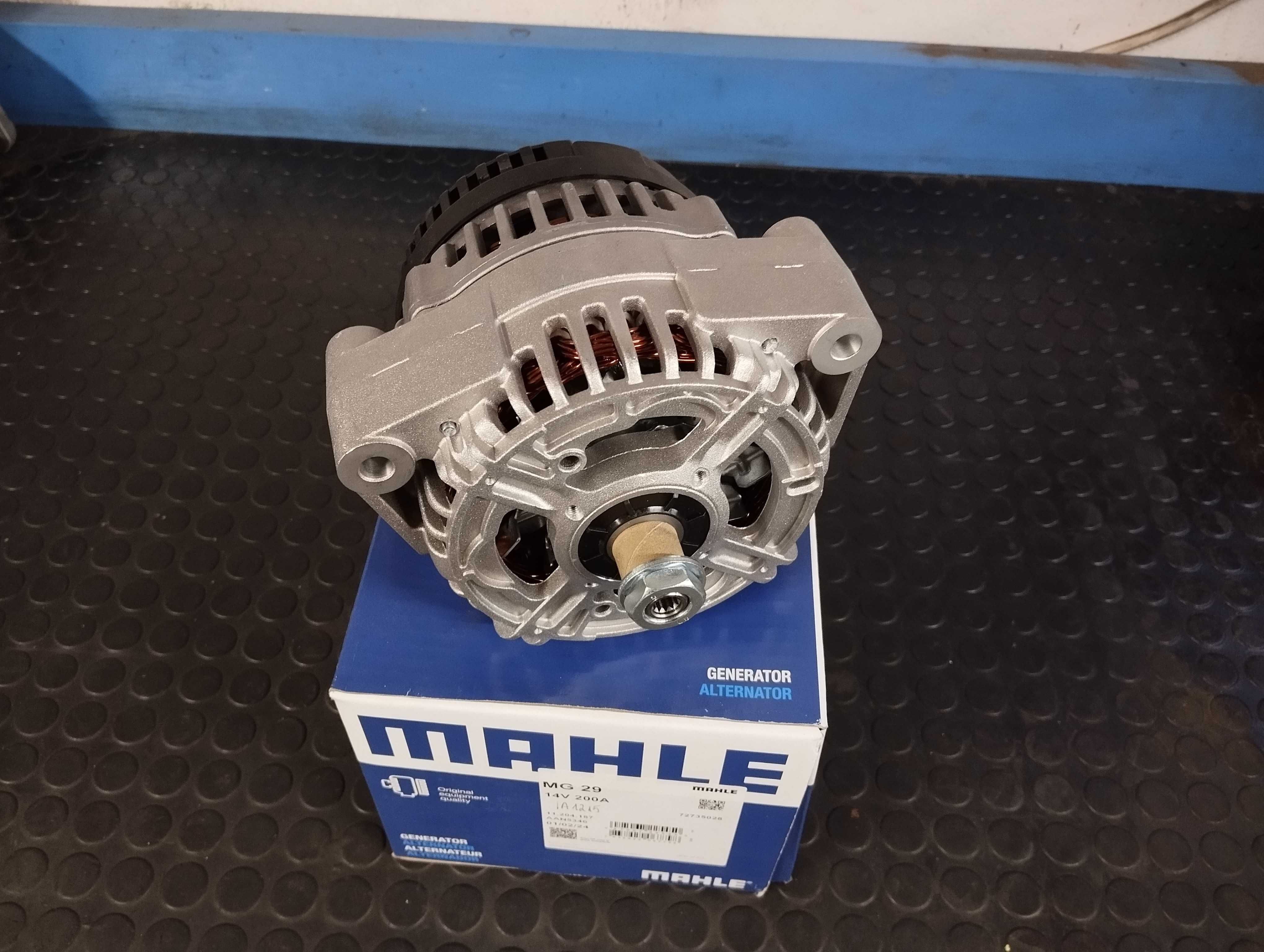 ORYGINALNY alternator MAHLE 200A ISKRA Fendt Vario 936 Deutz-Fahr Same