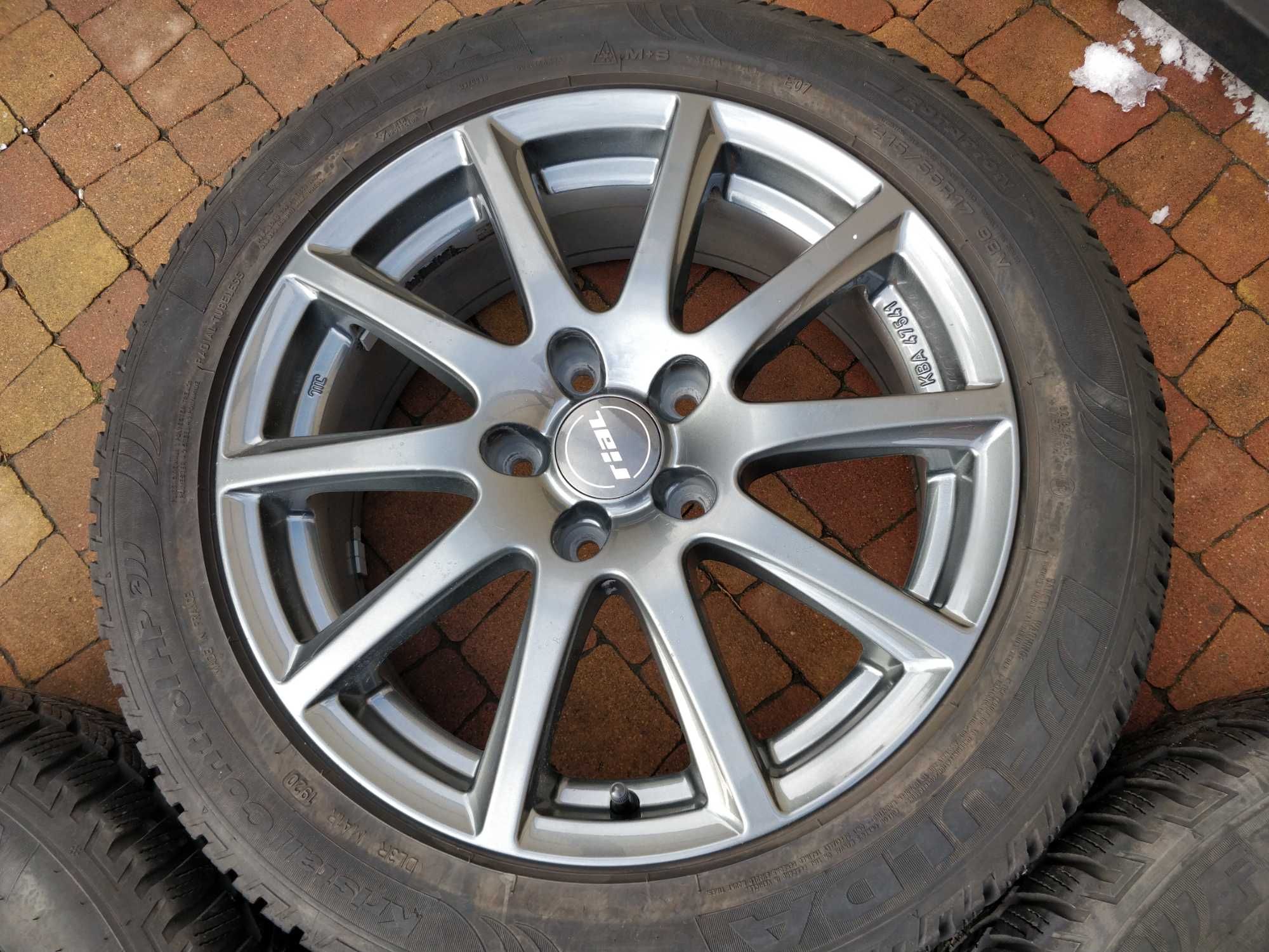 2916. Koła zimowe Opel Insignia A 5x120 225/50/17 Michelin 8mm