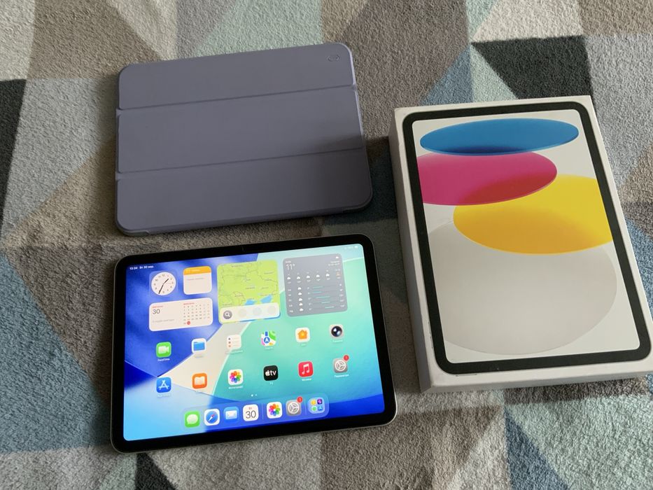 Apple iPad 10,9 256 Гб 2022 (колір металік)
