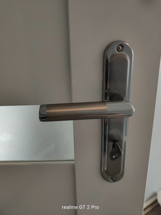 Drzwi Białe Wewnętrzne Lewe 80