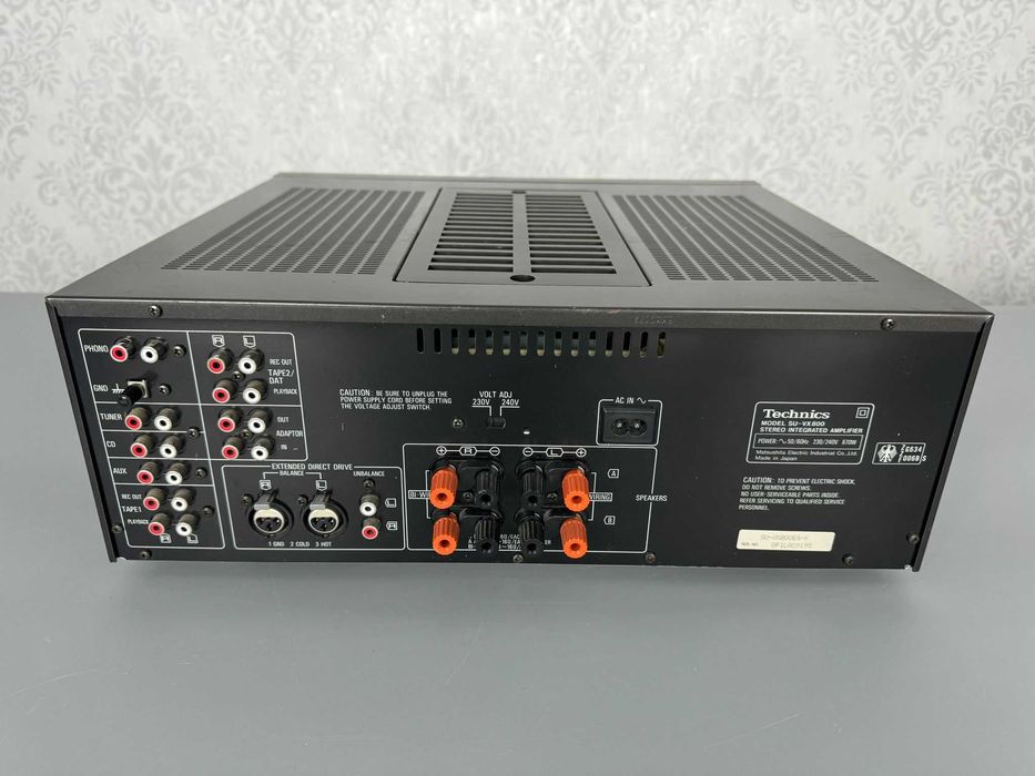 TOP Wzmacniacz Stereo Technics SU-VX800 Extended Direct Drive XLR