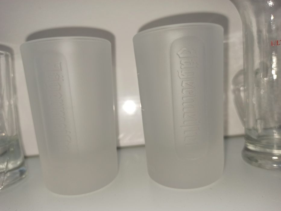 Zestaw dużych kieliszków Stock bols żubrówka Jagermeister