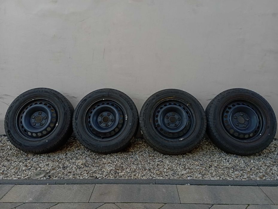 Koła stal 16 Vw Transportem T5 T6, 5x120, 205/65R16C Continental, 2021