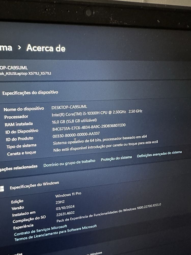 Asus VivoBook 15” X571LI