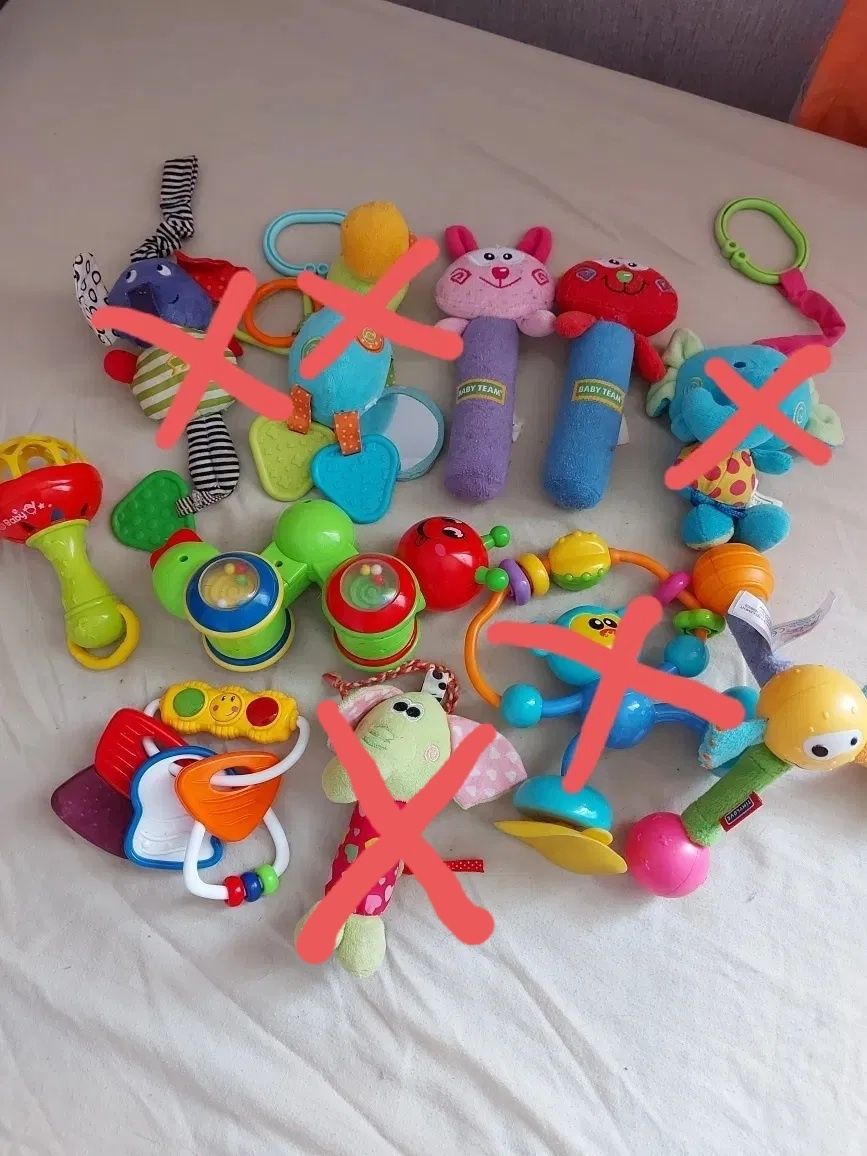 Детские игрушки-погремушки
