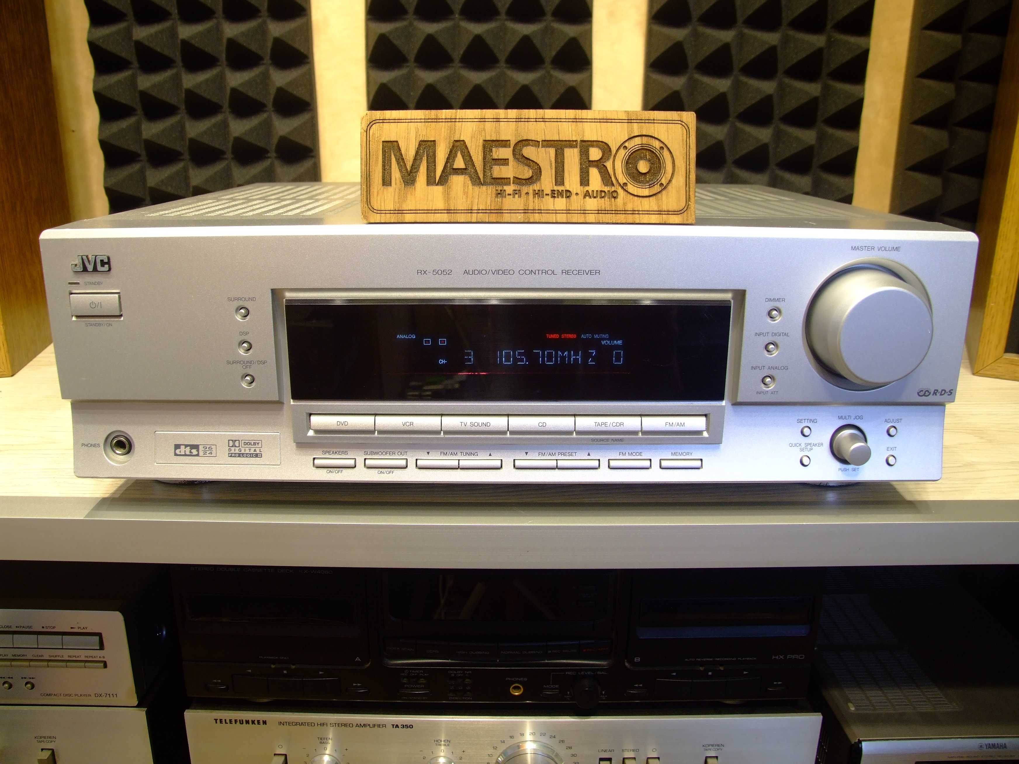 Ресівер JVC RX-5052. 5х100. 8-16 Ом. Без передплати
