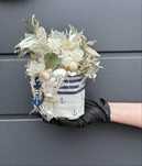 Flower box w morskim stylu