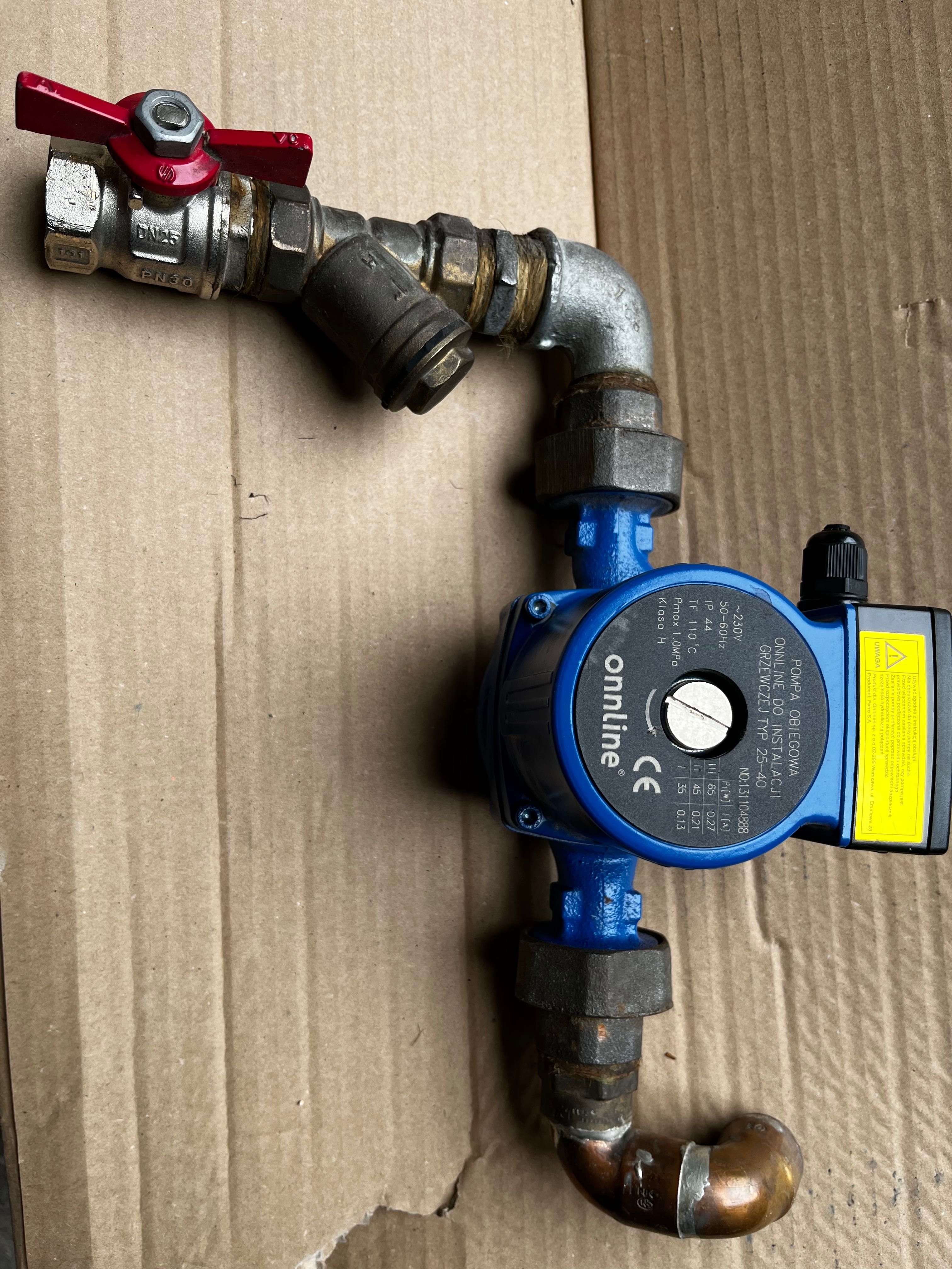 Pompa obiegowa do pieca Grundfos, LFP Leszno 60