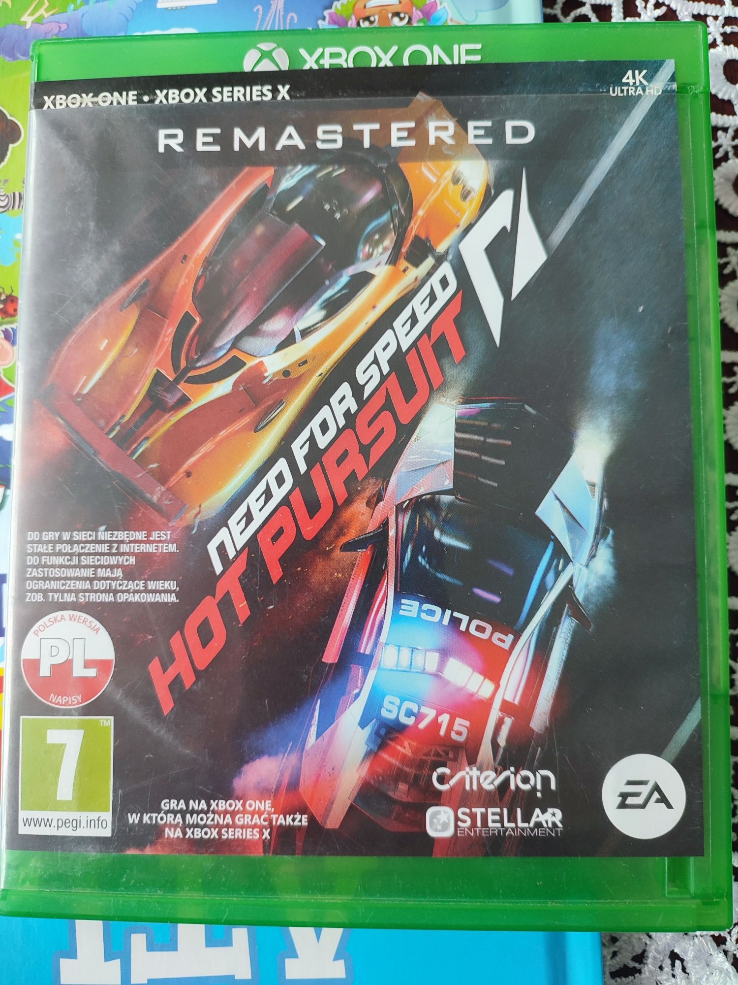 Gra na Xbox one need for speed