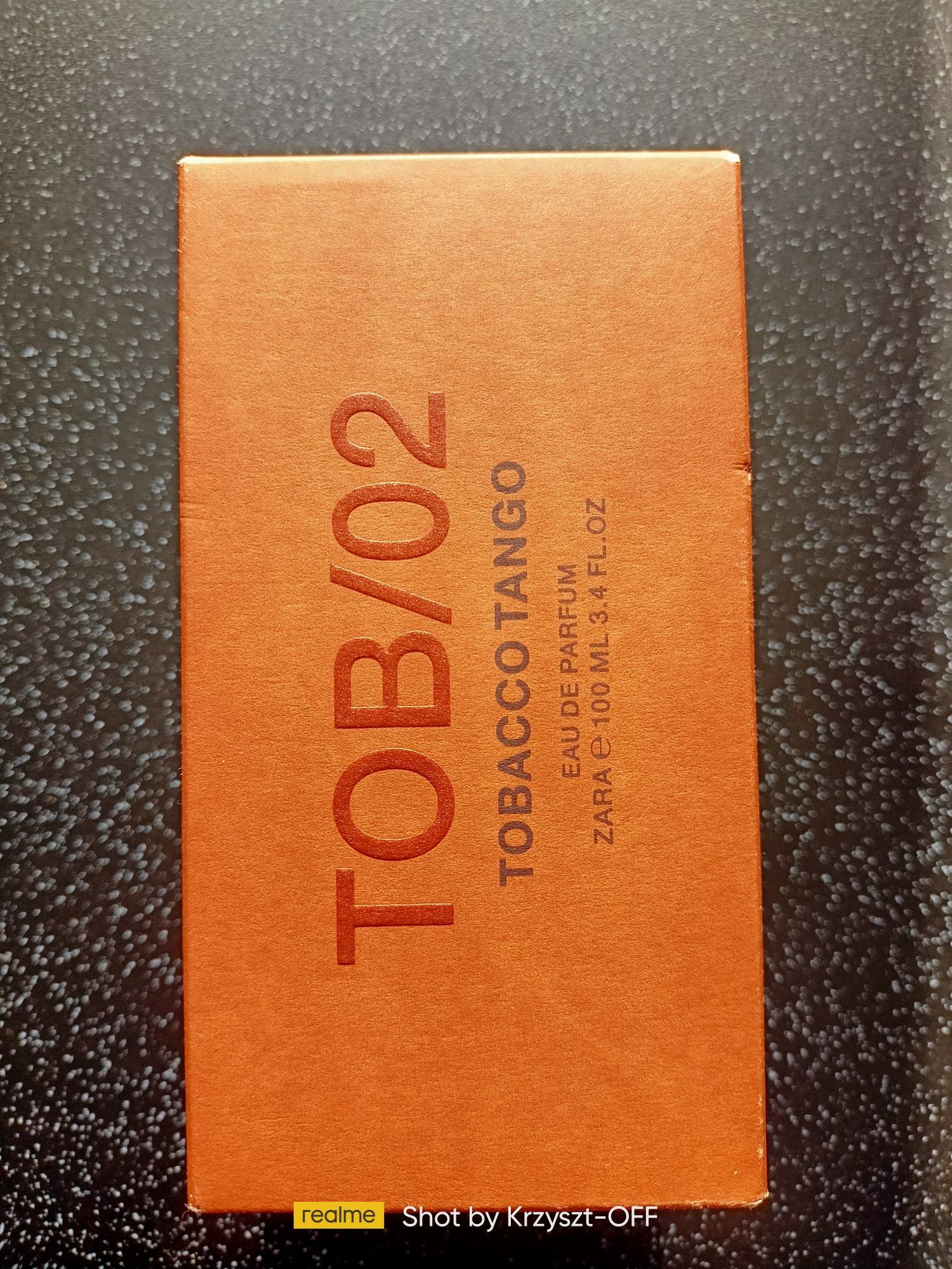NOWA, męska, woda perfumowana ZARA TOB/02 Tobacco Tango - 100ml.
