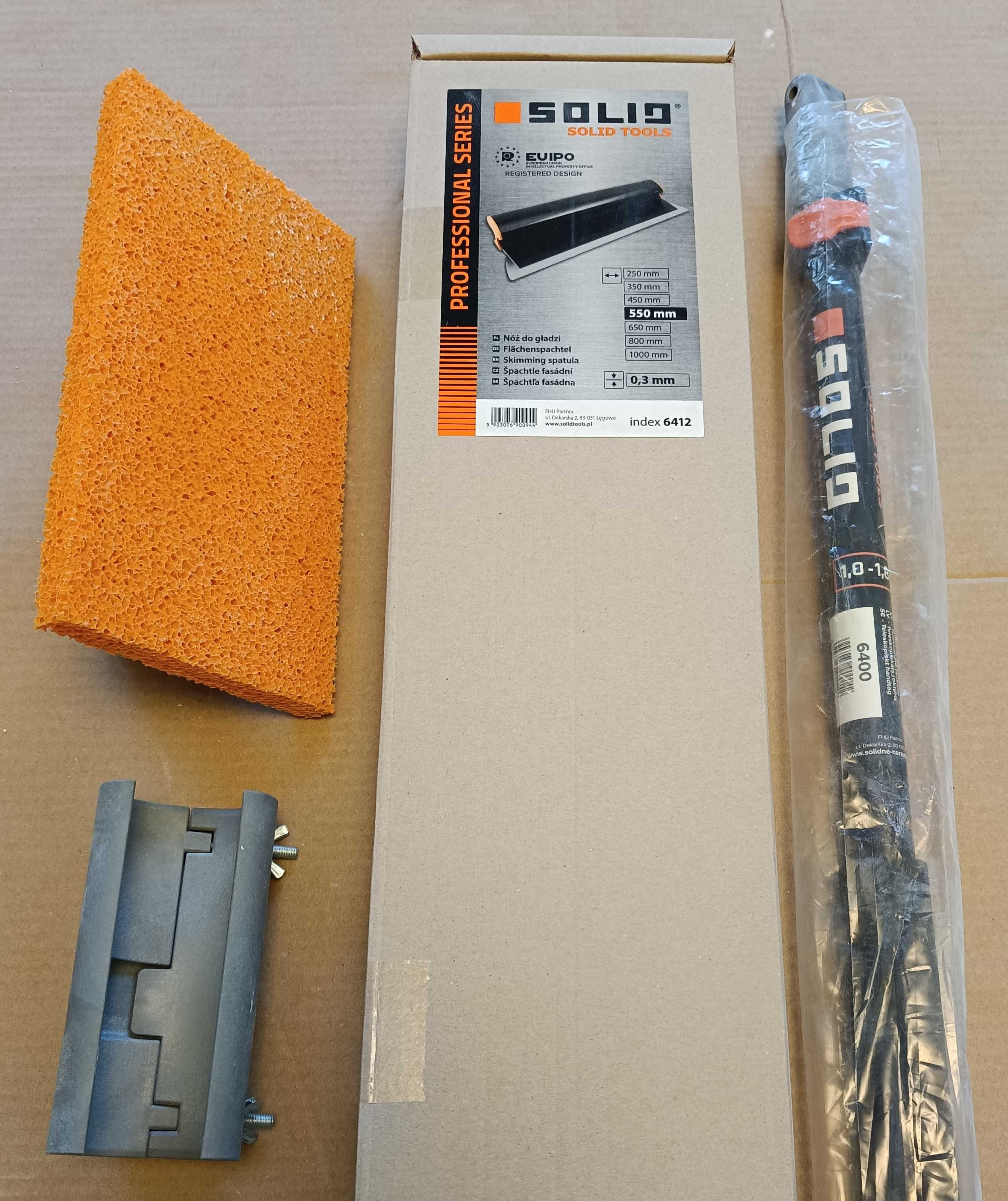 Nóż Szpachla do gładzi 55 cm SOLID Zestaw(NOWA)