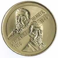 Moneta 2 zł Henryk Sienkiewicz - 1996 rok