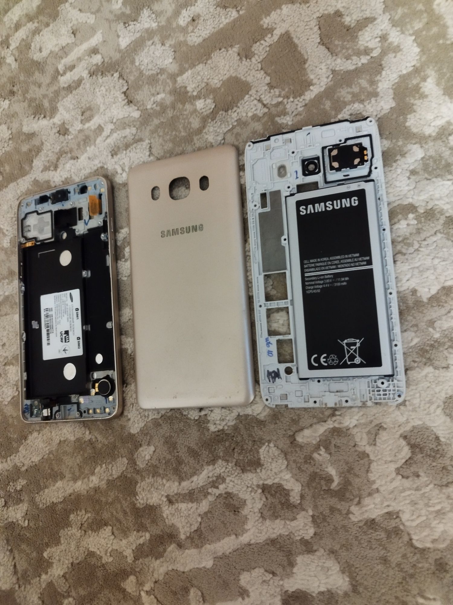 Продам подетально Samsung galaxy J5 SM-J530FM,J7 SM-J710FN/DS