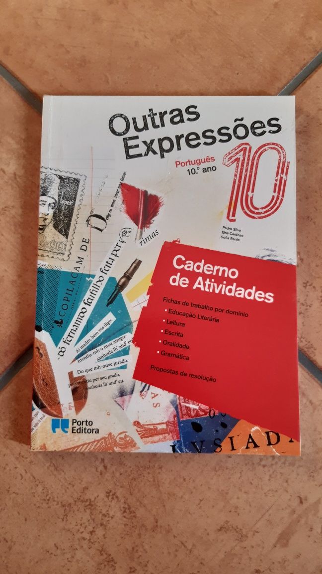 Caderno de atividades "Outras expressões" 10 ano
Título: "Outras expre