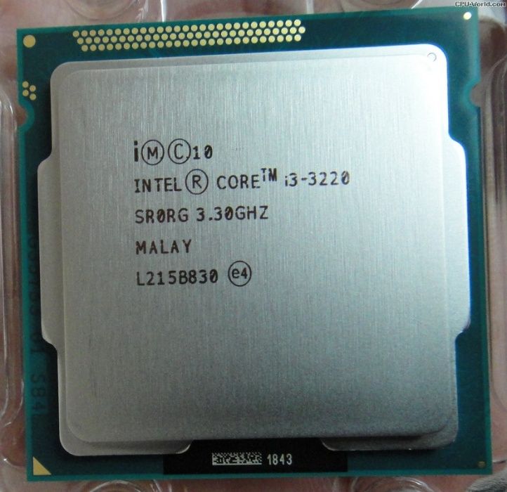 Processador Intel® Core™ i3-3220 Cache 3M, 3,30 GHz FCLGA1155 - Usado