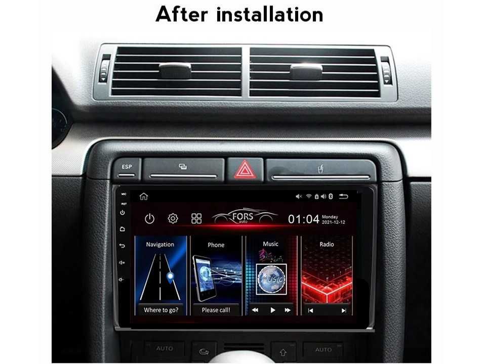 Radio samochodowe Android Audi A4 2002.-2008 (9")