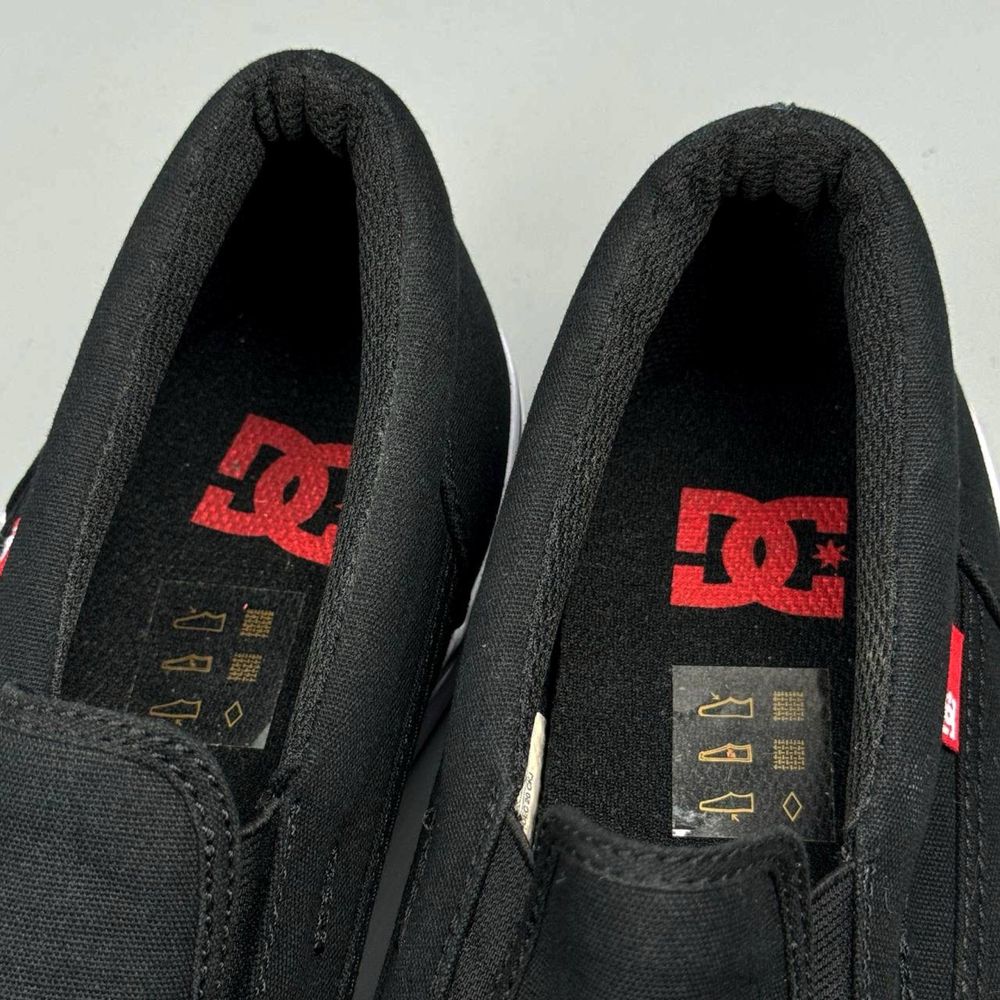 Кеди кросівки DC Slip On Trase скейт шузи дс кеды кроссовки слипоны