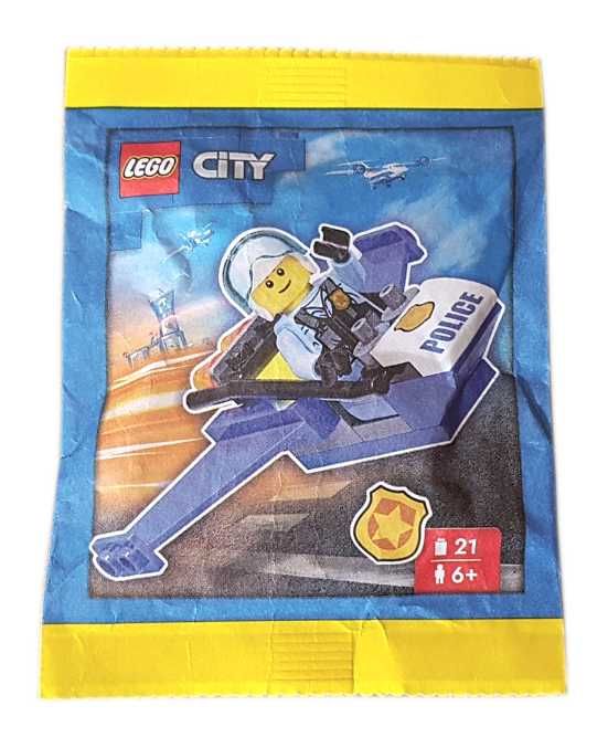 LEGO City Polybag - Policeman with Jet #952307 klocki zestaw