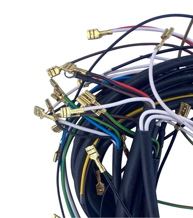 Instalacja elektryczna - wiązka Simson S51 plus schemat