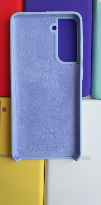 Чехол силиконовый Самсунг S21 Soft-touhc