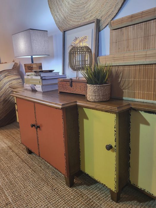 aparador, consola, movel tv, armario, vintage, area, rustico