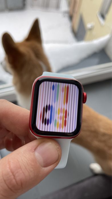 Apple Watch 6 40 mm product red gwarancja 03.2023