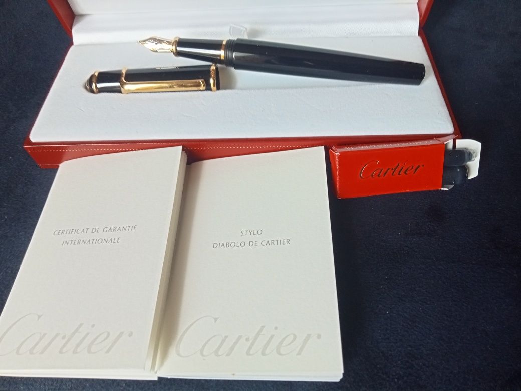 Caneta Stylo Diablo da Cartier