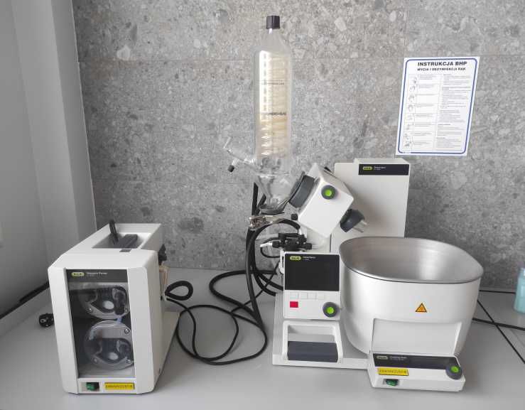 System próżniowy z wyparką rotacyjną