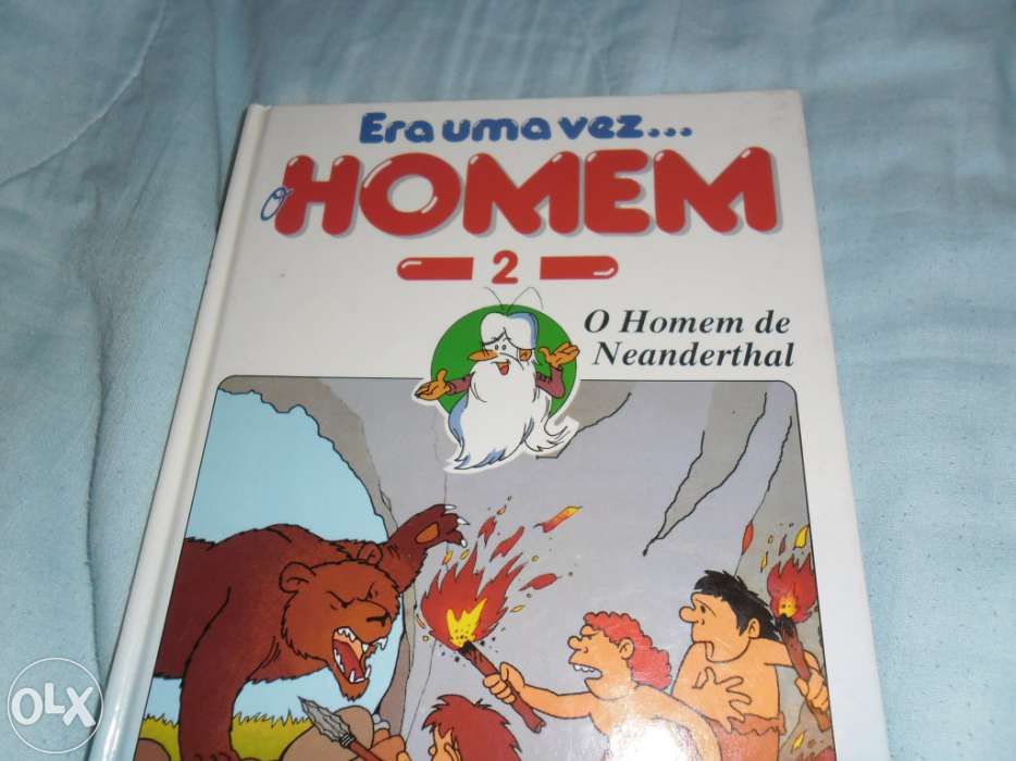 Livros da coleção "Era uma vez...O Homem"