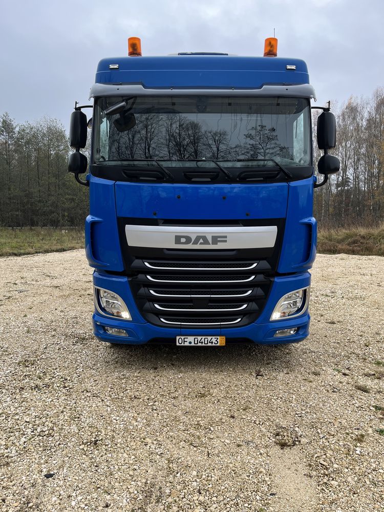 Daf XF510 6x2 euro 6 ,pusher ,sprowadzony ,oś skrętna ,dmc-70 ton