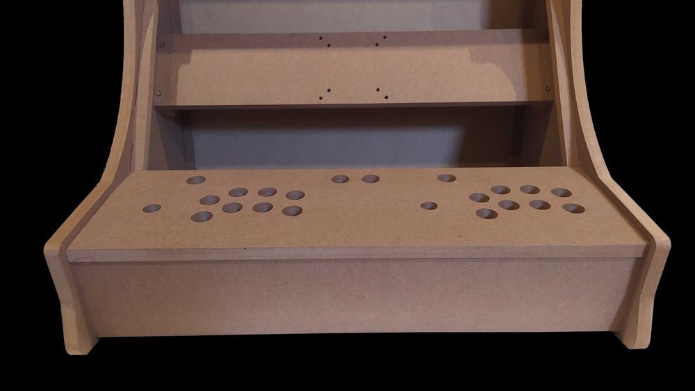 Bartop Arcade do złożenia 24" MDF 16mm automat retro mame diy