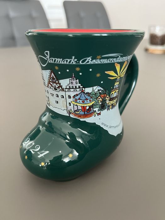 Kubek bucik z jarmarku Bożonarodzeniowego Wrocław 2024
