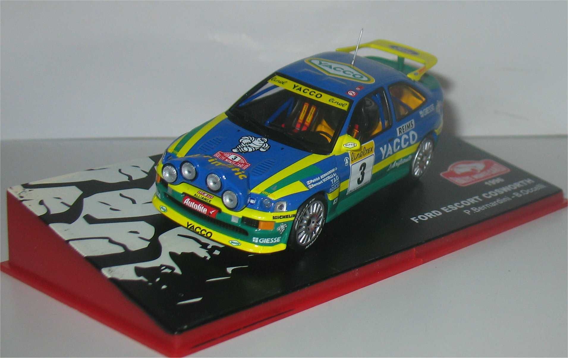 Ford Escort RS Cosworth -Vencedor Rally Monte Carlo 1996 -P Bernardini