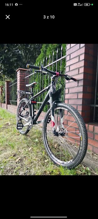 Rower MTB CUBE rockshox hamulce hydrauliczne rozmiar L koło 26