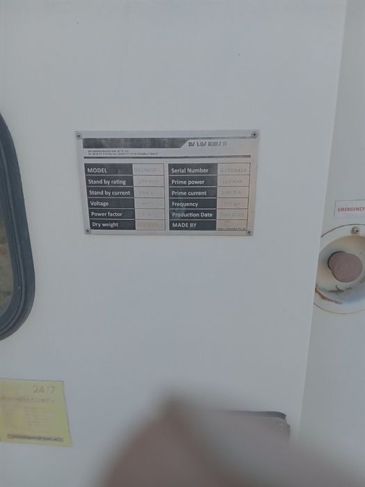 Генератор Dalgakiran DJ176CP