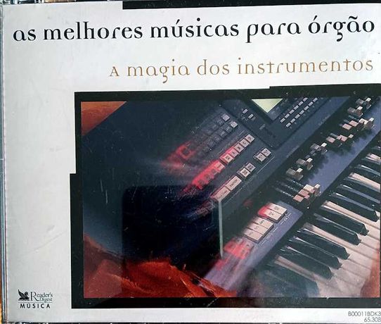 CD triplo: As Melhores Músicas para Órgão - A Magia dos Instrumentos