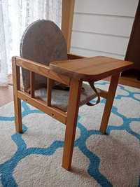 krzesełko ze stolikiem dla dziecka