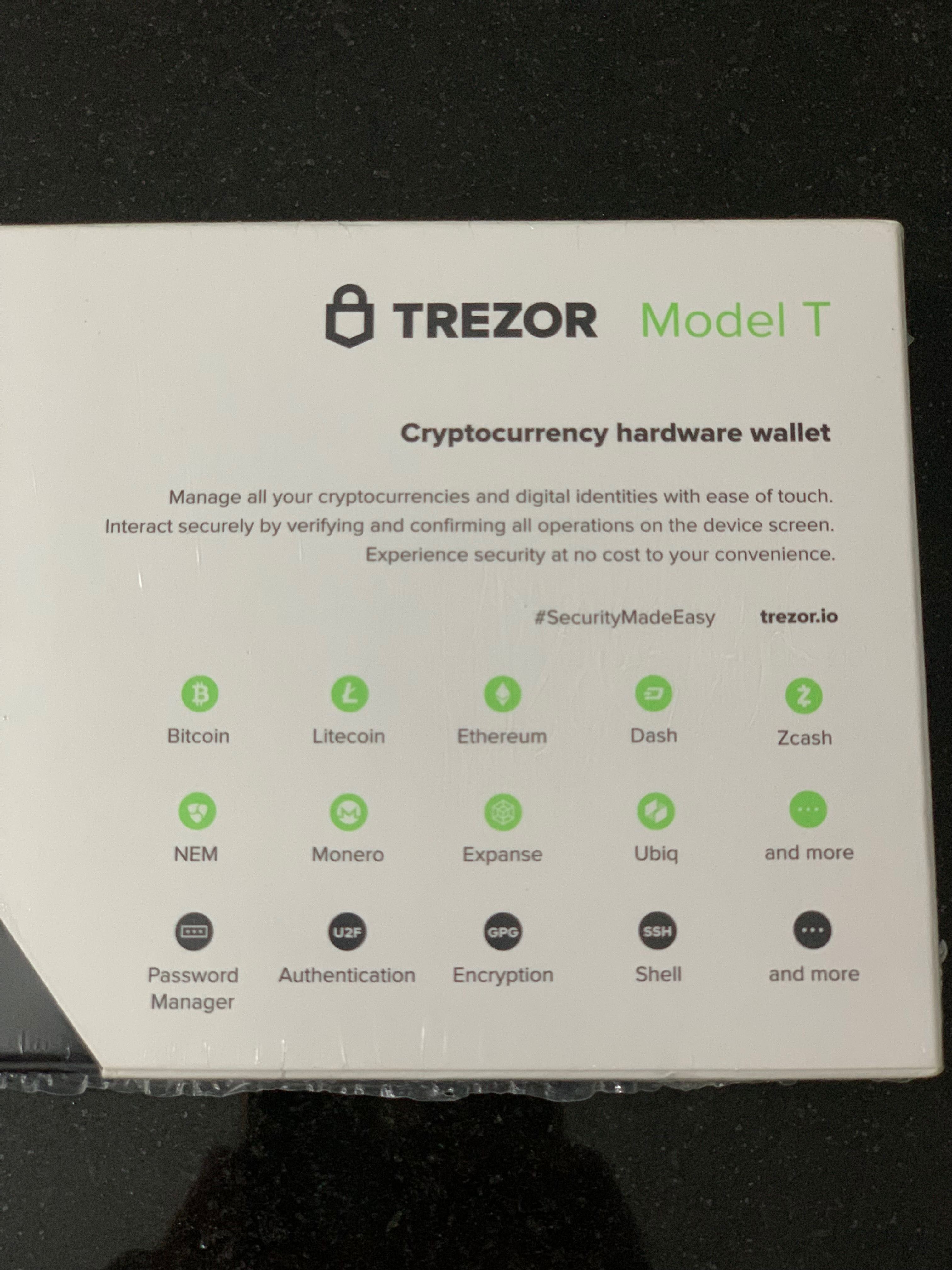 Cripto Wallet Trezor Model T