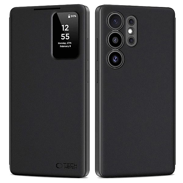 Etui Tech-Protect Smart Wallet na Samsung Galaxy S25 Ultra - czarny ma