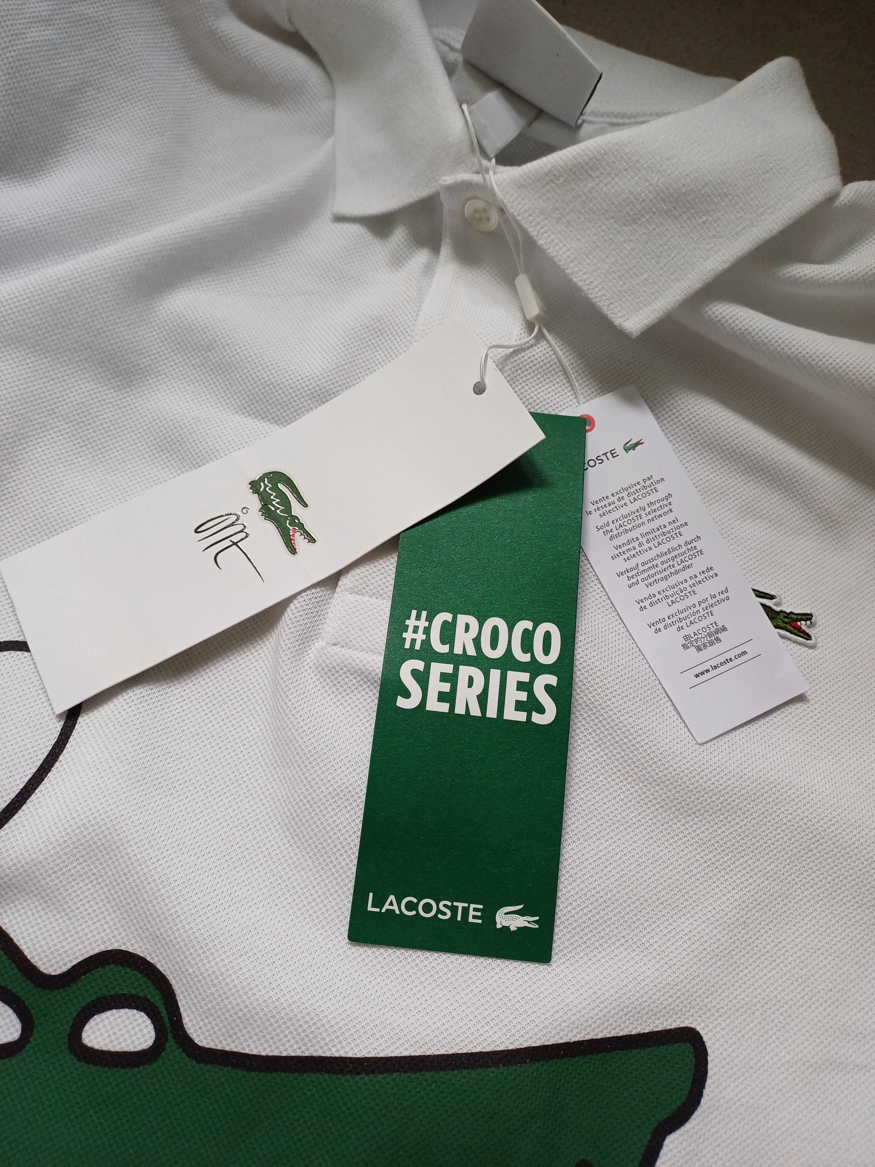 Lacoste x Jean Michel Tixier koszulka polo unisex rozmiar L