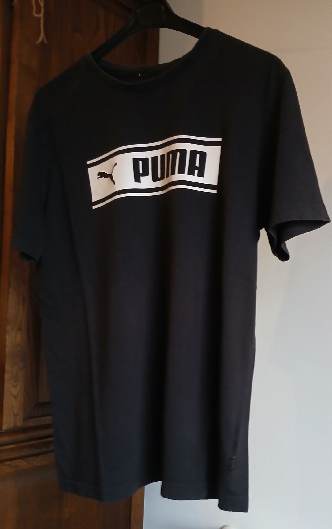 T shirt preta Puma