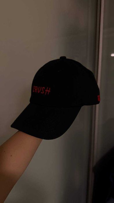 Кепка Ruslan Baginskiy молочна та чорна унісекс