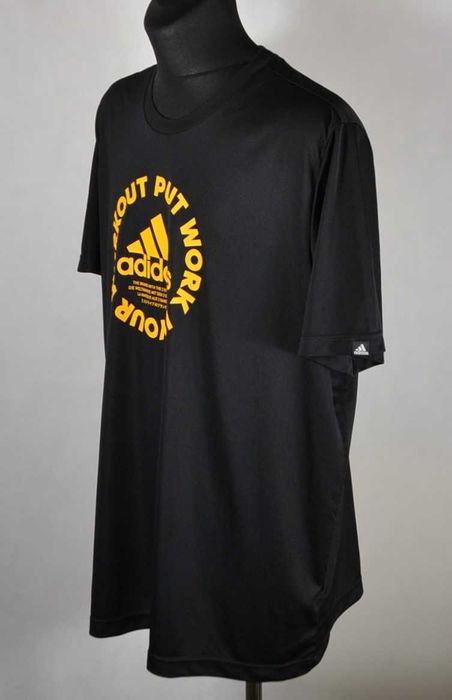 ADIDAS Emblem Primeblue Koszulka Męska 2XL Oryginał Super Stan Bawełna